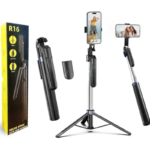R16 Wireless Bluetooth Selfie Stick Tripod with Remote | Extendable Phone Stand for Android & iPhone