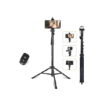 Plokama Portable Adjustable Mobile Tripod with Phone Holder - Image 3
