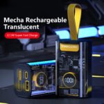 66W Fast Charging 20000mAh Portable Power Bank with Digital Display - Image 2